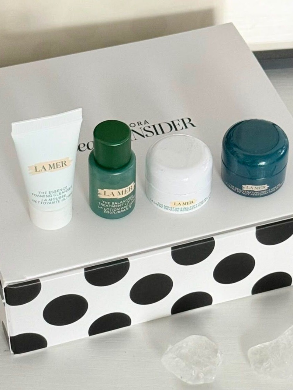 LA MER Rejuvenating Ritual Sample Set